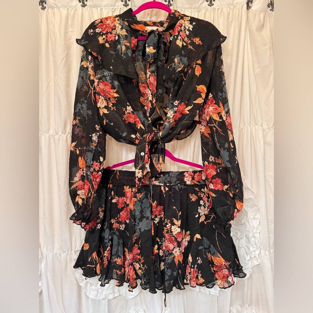Bishop + Young After Hours Mini Set Skirt Size Medium NWT